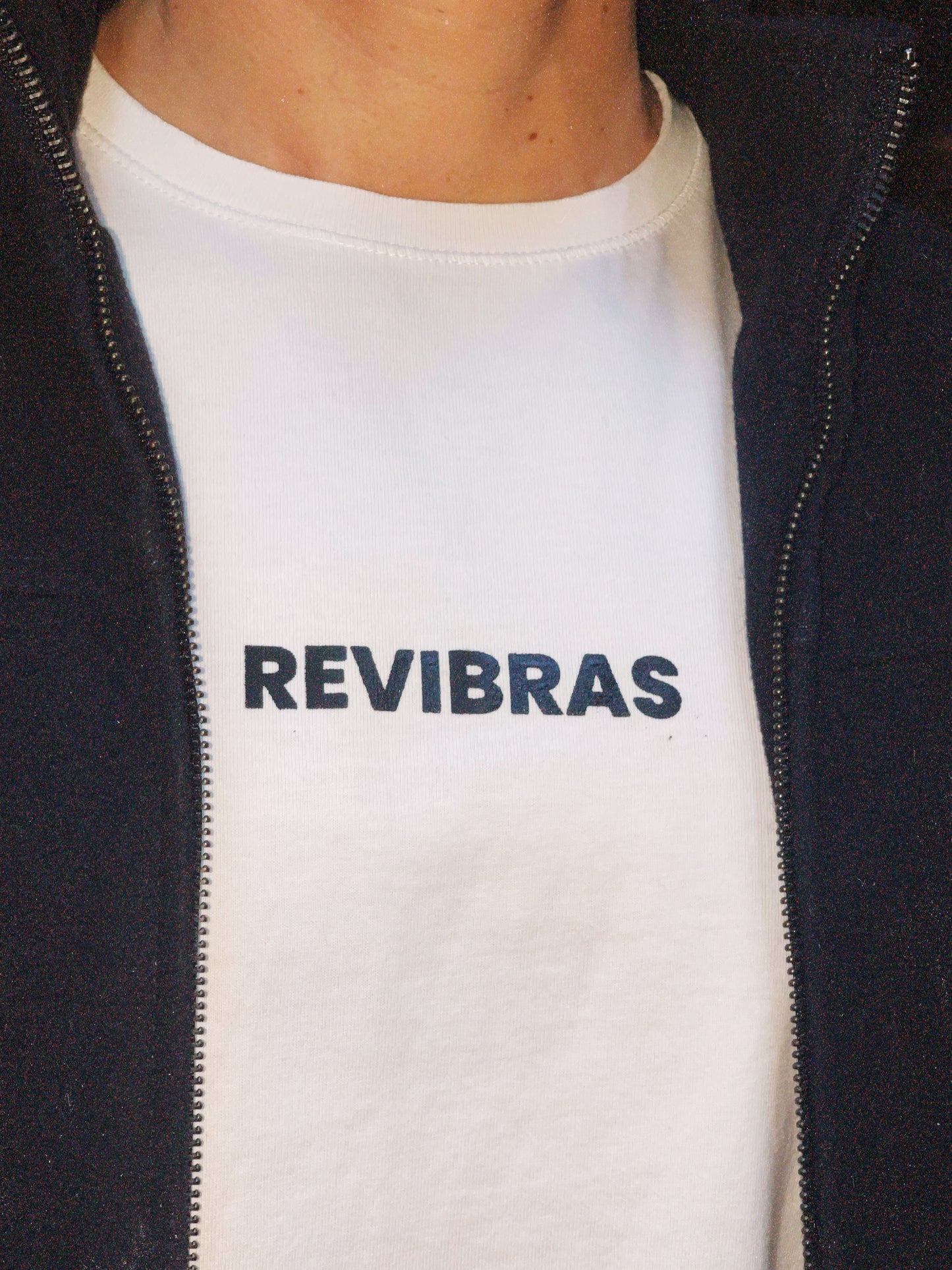 Polera REVIBRAS ORIGINALS Manga Corta Blanco