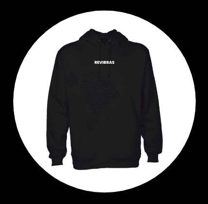 Hoodie REVIBRAS ORIGINALS Negro - REVIBRAS