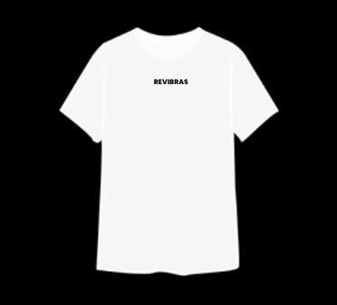 Polera REVIBRAS ORIGINALS Manga Corta Blanco