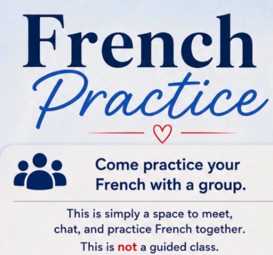 FRENCH PRACTICE - Santiago Speaks Cafe
