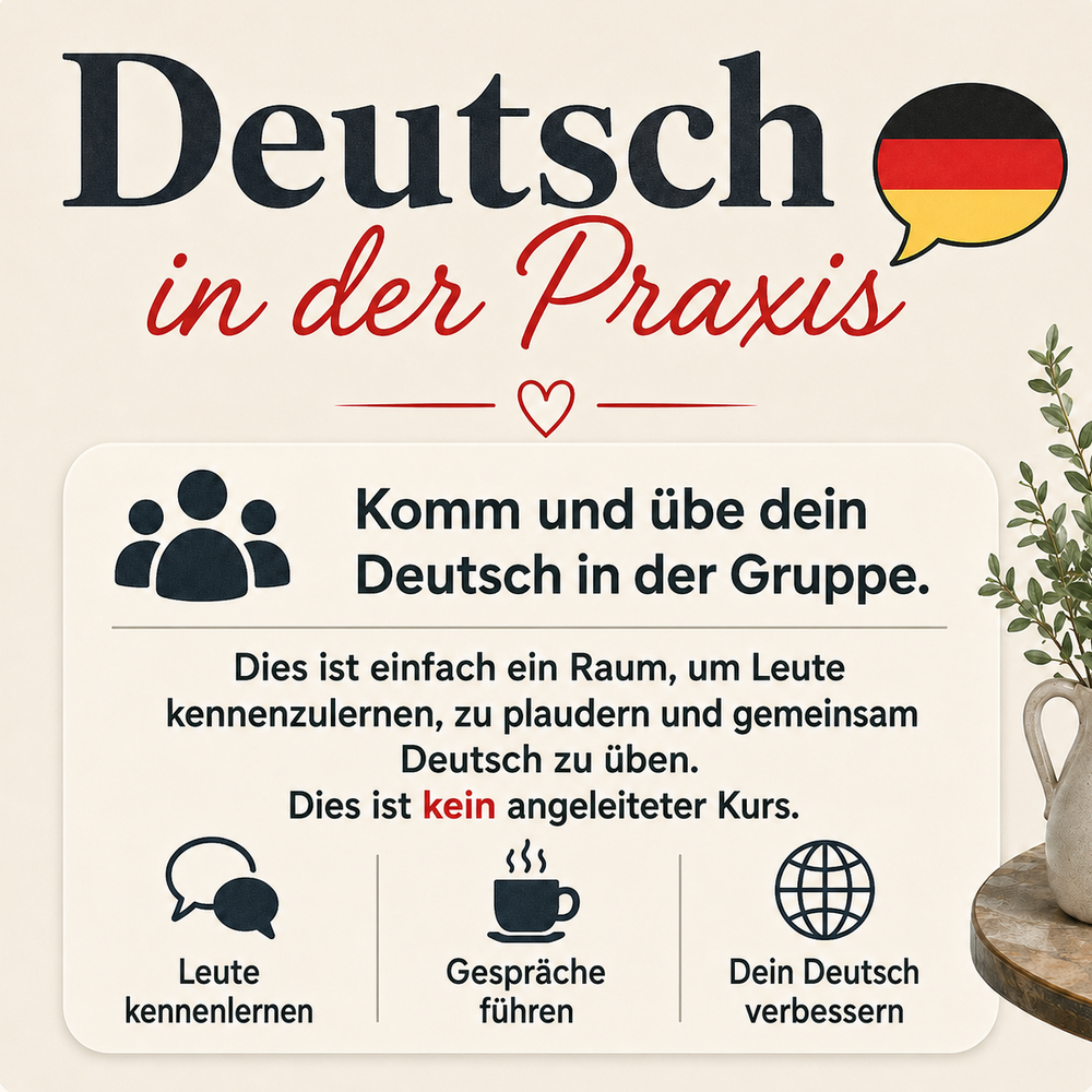 DEUTSCH PRACTICE - Santiago Speaks Cafe