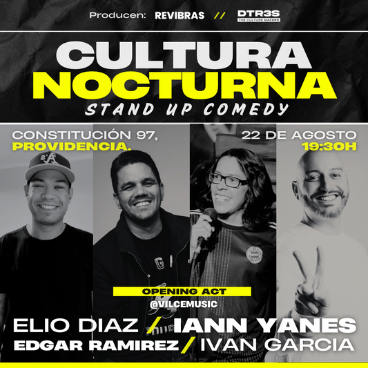 CULTURA NOCTURNA COMEDY - 22/08/2025 - TOO MUCH
