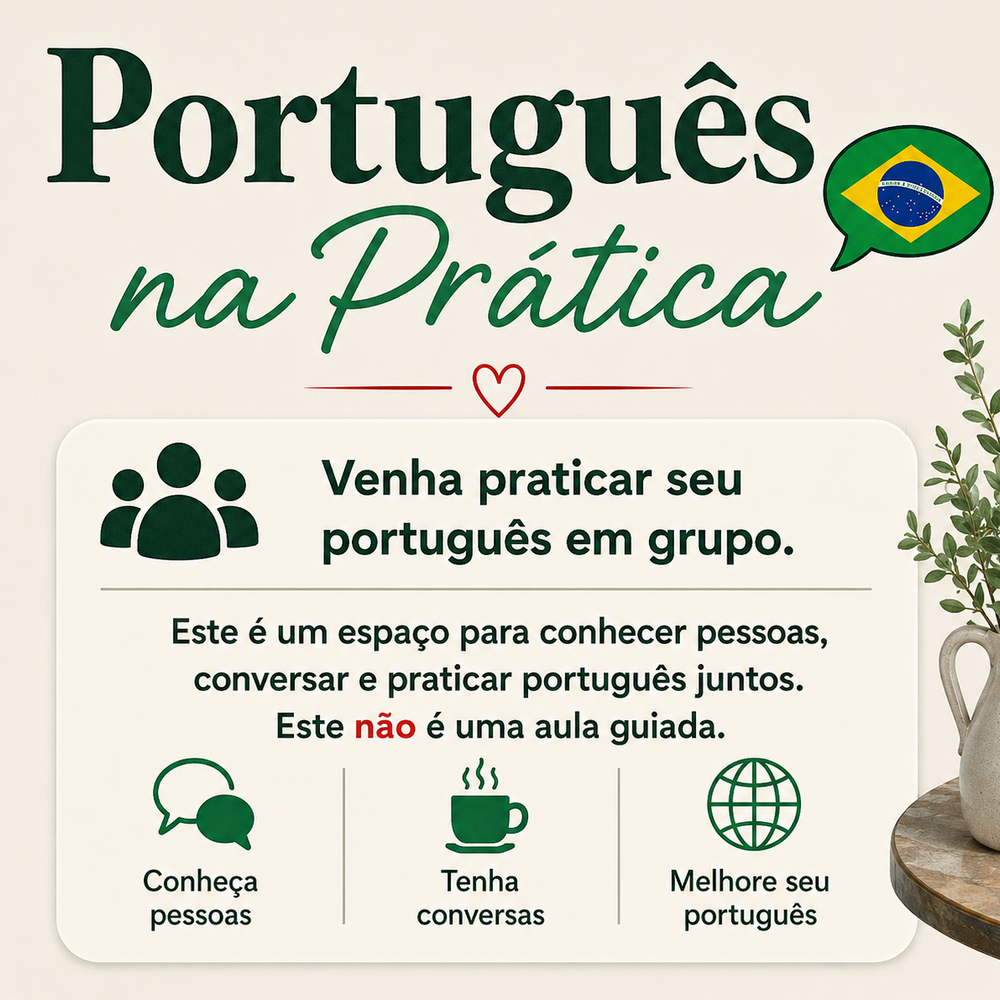 PORTUGUESE PRACTICE - Santiago Speaks Cafe