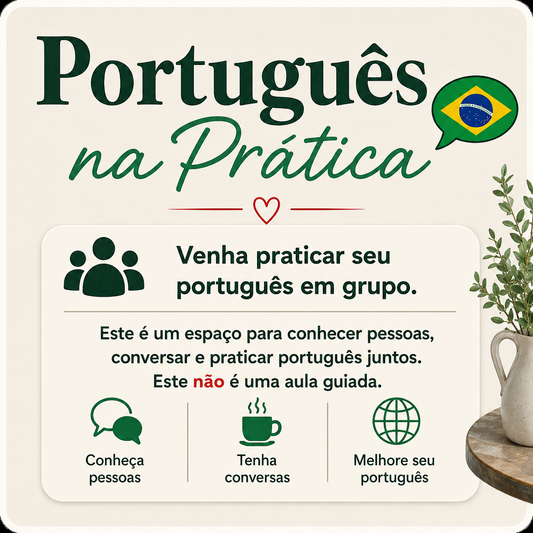 PORTUGUESE PRACTICE - Santiago Speaks Cafe